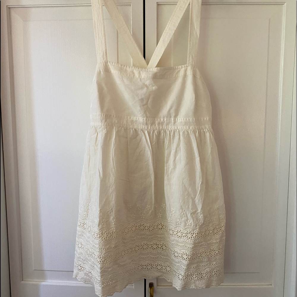 Jcrew Strappy white blouse